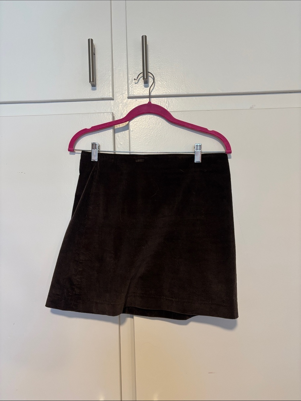 Madewell brown Corduroy Mini Skirt